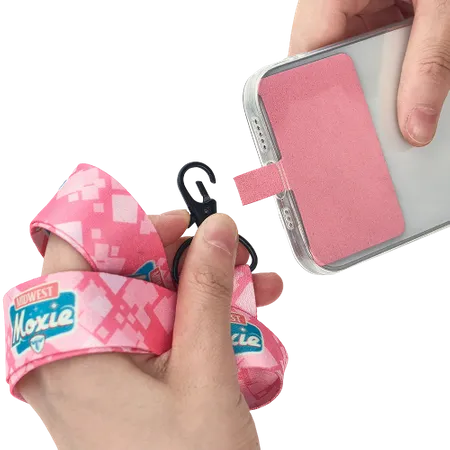 Lanyard & Blank Insert Phone Wallet - Webcam Covers Now