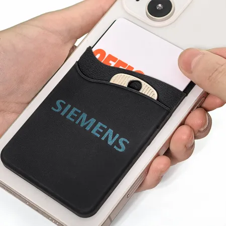Silicone Phone Wallet Dual Card Holder - Webcam Covers Now