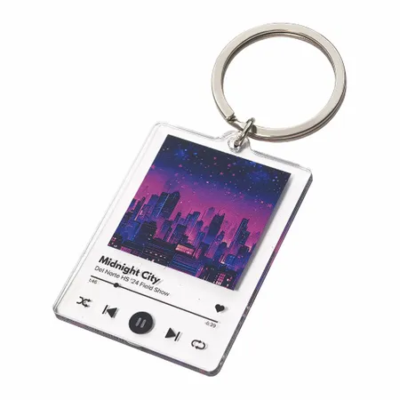 Acrylic Keychain Acrylic Keychain - Webcam Covers Now