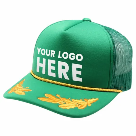 Pitbull Cambridge PB321 5 Panel Sponge Bay Leaf Hat Pitbull Cambridge PB321 5 Panel Sponge Bay Leaf Hat - Webcam Covers Now