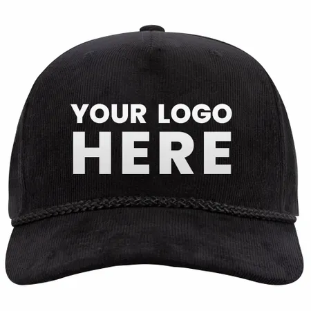 OTTO CAP 31-3 5 Panel Mid Profile Corduroy Baseball Cap - Webcam Covers Now