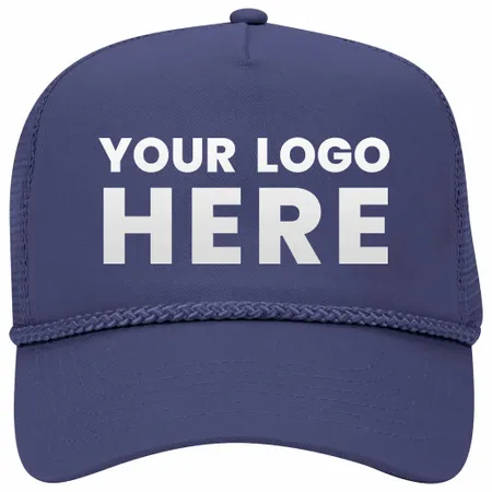 Otto 5 Panel Mid Pro Mesh Back Trucker Hat, Cotton Blend Twill Rope Cap - 39-071 Otto 5 Panel Mid Pro Mesh Back Trucker Hat, Cotton Blend Twill Rope Cap - 39-071 - Webcam Covers Now
