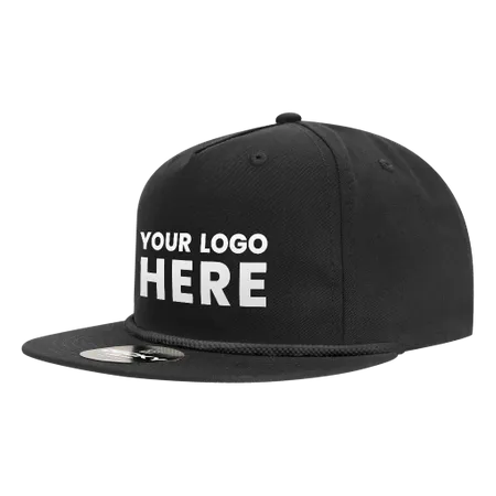 Decky 6042 5 Panel High Profile Relaxed Cotton Blend Rope Hat - Webcam Covers Now