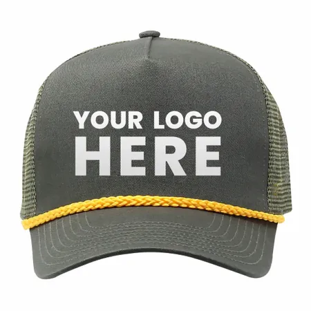 Cobra C256M 5 panel Cotton Twill Front, Mesh Back, Rope cap - Webcam Covers Now