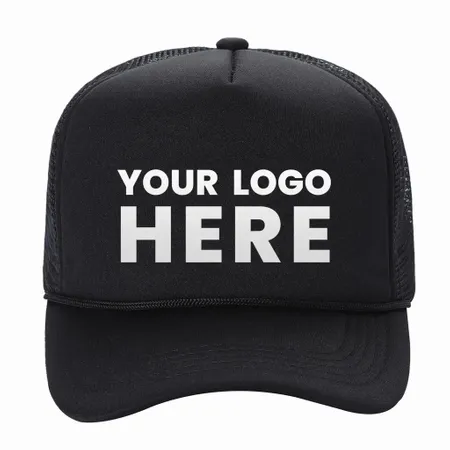 Unbranded Kids Foam Trucker Hat Mesh Back, Sponge Cap - Webcam Covers Now