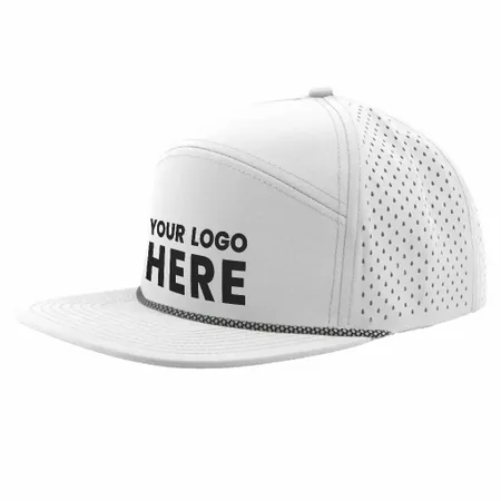 Zapped Headwear Osprey R+ 7 Panel Perforated Rope Cap - Webcam Covers Now