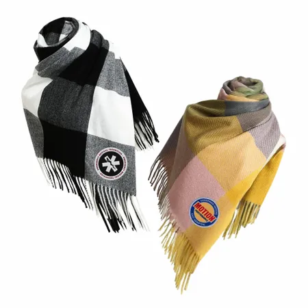Plush Polyester Scarves - Webcam Covers Now