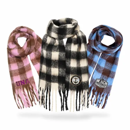 Sleek Polyester Scarves - Webcam Covers Now