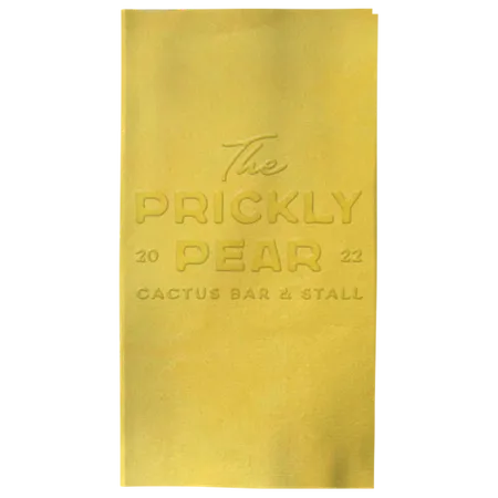 Custom Embossed Guest Towel Napkin - Webcam Covers Now
