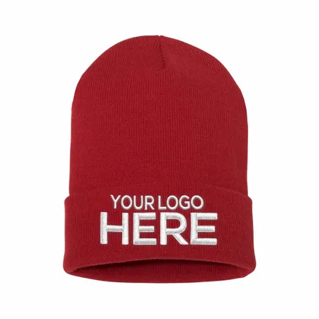 Waffle Cuffed Knit Beanie - Webcam Covers Now