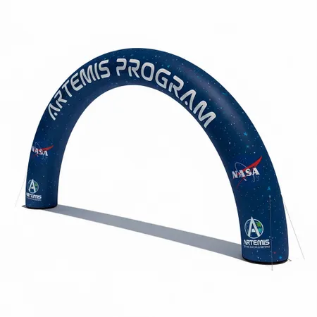 Inflatable Round Arches - Webcam Covers Now