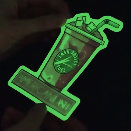 Glow in Dark Stickers - Webcam Covers Now