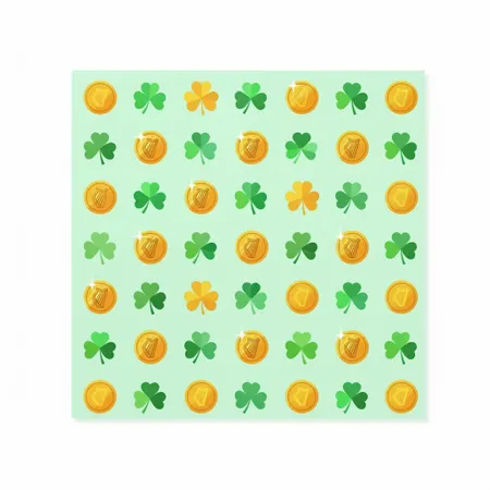 Saint Patrick’s Day Napkins - Webcam Covers Now