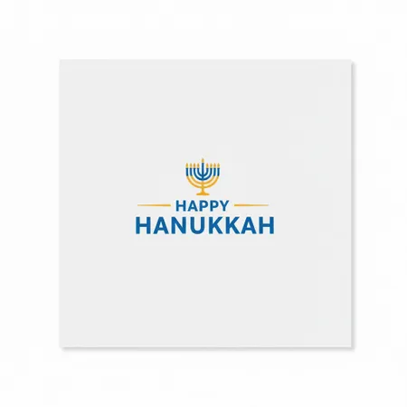 Hanukkah Napkins - Webcam Covers Now