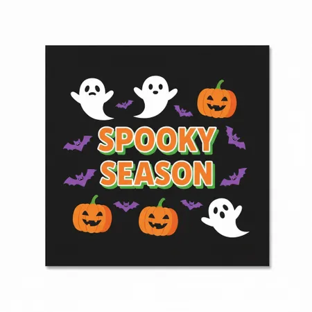 Halloween Napkins - Webcam Covers Now