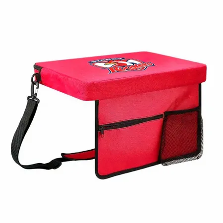 Stadium Foam Cushion with Multi Pockets - Webcam Covers Now