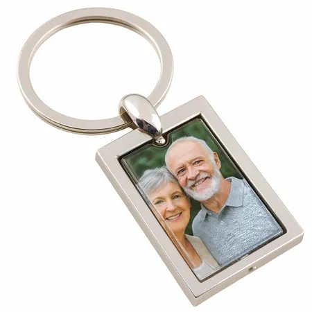 Spinning Square Metal Keychain - Webcam Covers Now