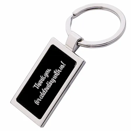 Colored Rectangle Metal Keychain - Webcam Covers Now