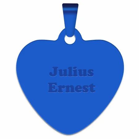 Full Color Heart Metal Keychain - Webcam Covers Now