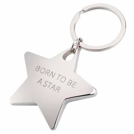 Dazzling Star Metal Keychain - Webcam Covers Now