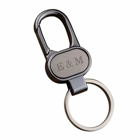 Caribiner Metal Keychain - Webcam Covers Now