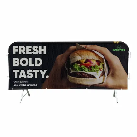 Crowd Barrier Covers - Webcam Covers Now