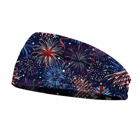 Yoga Exercise Elastic Widened Knotted Headband - Webcam Covers Now