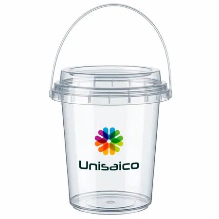 Premium Transparent Drink Buckets - Webcam Covers Now
