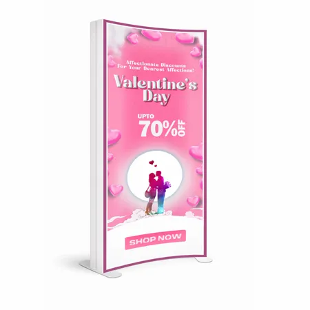 SEG Curved Lit Display - Webcam Covers Now