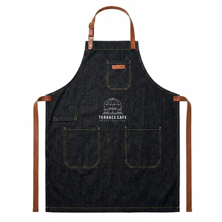 Comfort-Fit Canvas Chef Aprons - Webcam Covers Now
