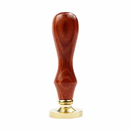 Pearwood Handle Wax Seal Stamps - Webcam Covers Now