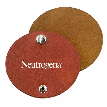 Round PU Leather Cable Organizers - Webcam Covers Now