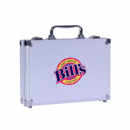 100ct Aluminum Poker Chip Cases - Webcam Covers Now