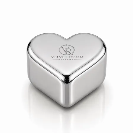 Heart-Shaped Stainless Steel Ice Cubes - Webcam Covers Now