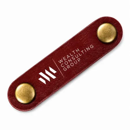 Leather Cable Tie Winders - Webcam Covers Now