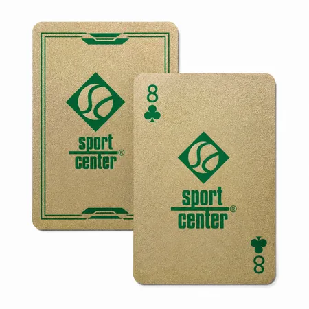 Gold Glitter Playing Cards - Webcam Covers Now