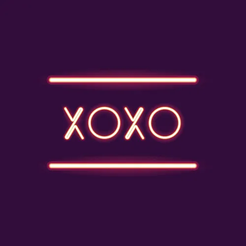 Xoxo Neon Sign - Webcam Covers Now