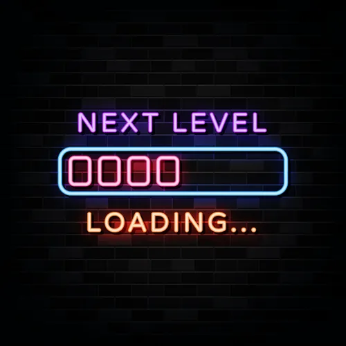 Next Level Neon Sign - Webcam Covers Now
