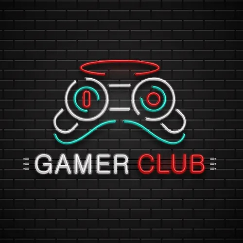 Gamer Club Neon Sign - Webcam Covers Now