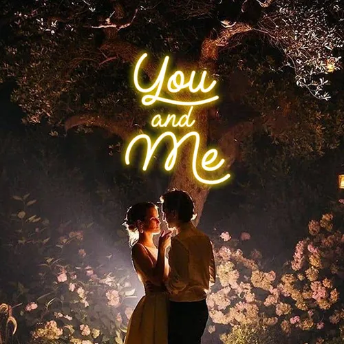 You And Me Neon Sign - Webcam Covers Now