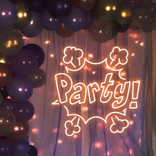 Party Blast Neon Sign