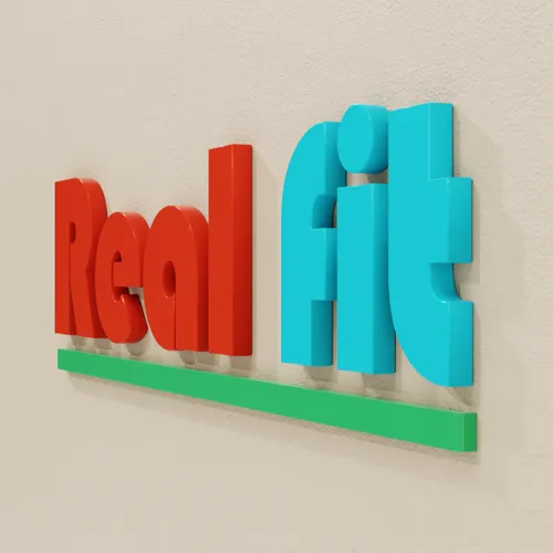 Painted Solid Acrylic Letters - Webcam Covers Now