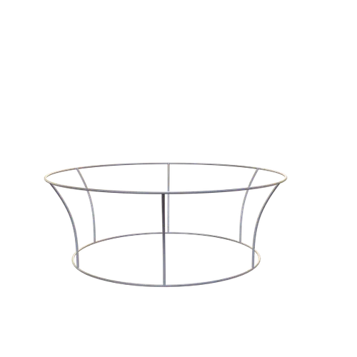 Custom Tapered Circle Personalized Trade Show Hanging Signs - Webcam Covers Now