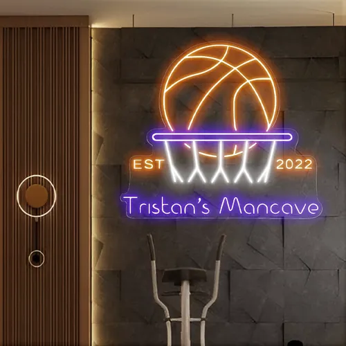 Tristans Mancave Neon Sign - Webcam Covers Now