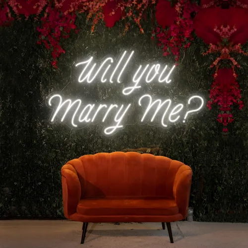 Will You Marry Me LED Neon Sign - Webcam Covers Now