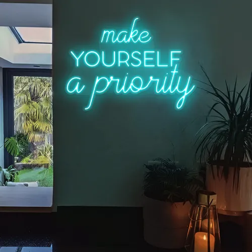 Quotes Neon Sign - Webcam Covers Now