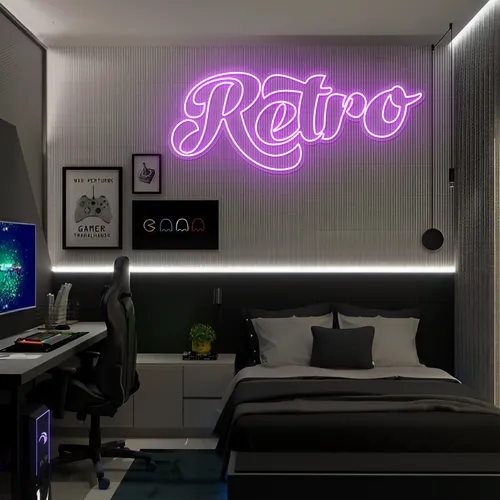 Retro Neon Signs - Webcam Covers Now