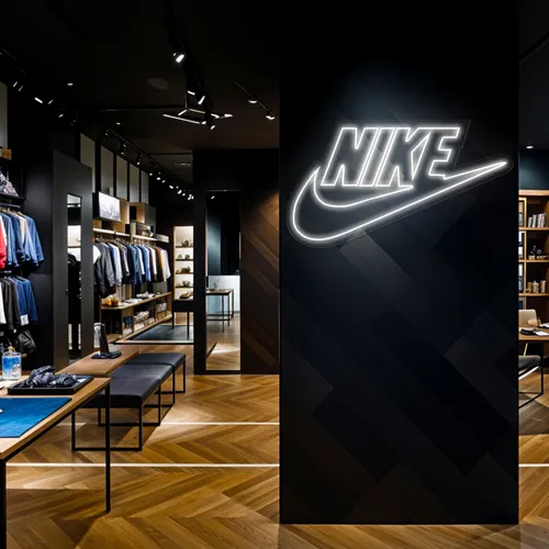 Nike Neon Sign - Webcam Covers Now
