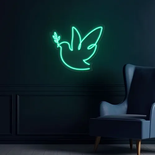 Bird Neon Sign - Webcam Covers Now