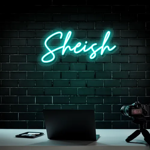 Sheish Neon Sign - Webcam Covers Now